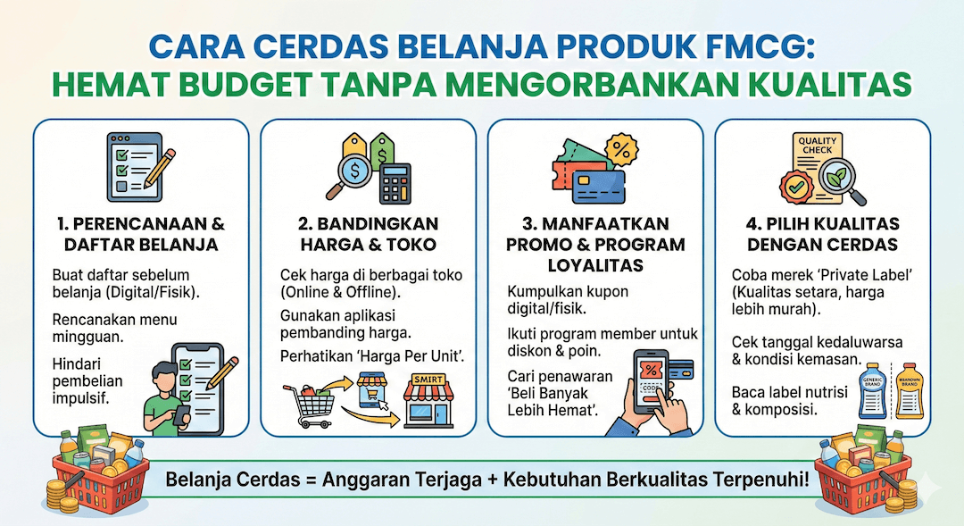 Cara Cerdas Belanja Produk FMCG: Hemat Budget Tanpa Mengorbankan Kualitas