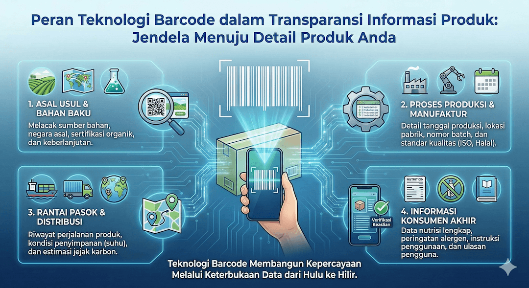 Peran Teknologi Barcode dalam Transparansi Informasi Produk